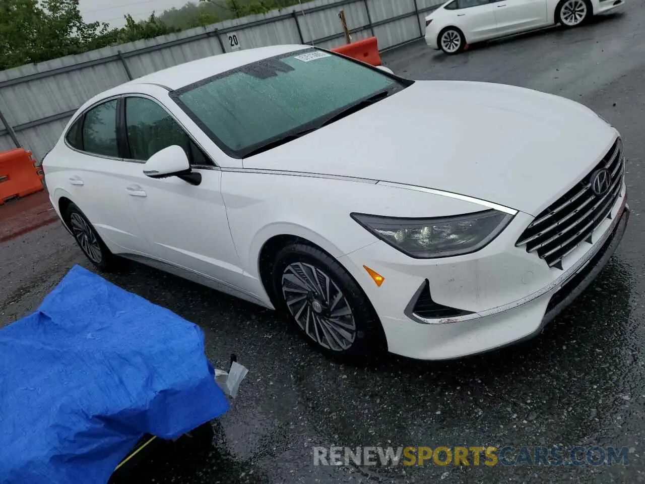 4 Photograph of a damaged car KMHL34JJ6PA083372 HYUNDAI SONATA 2023