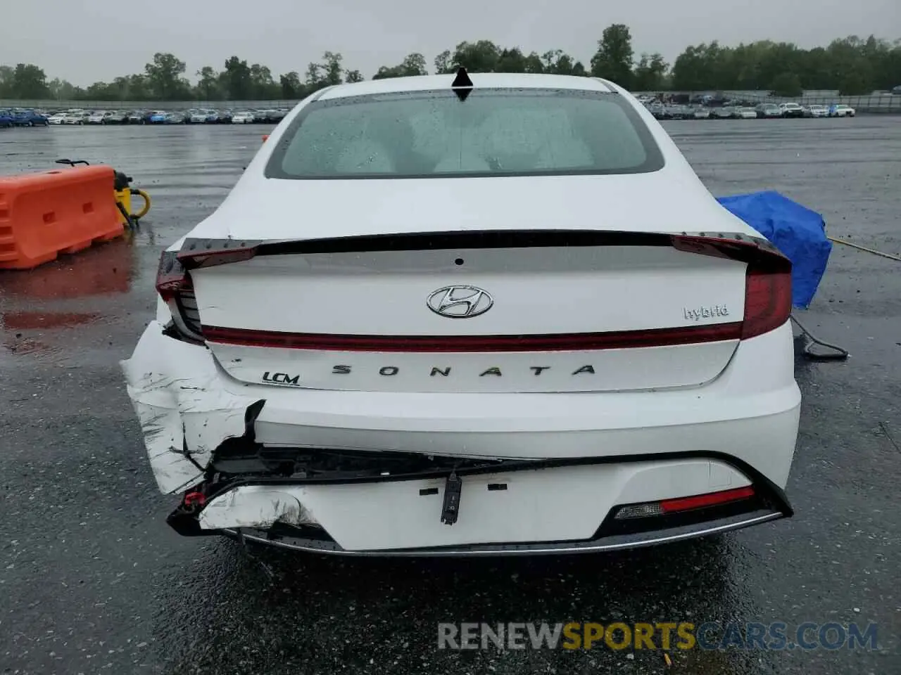 6 Photograph of a damaged car KMHL34JJ6PA083372 HYUNDAI SONATA 2023