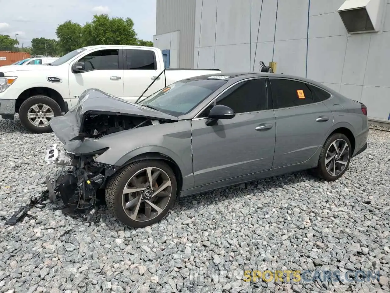 1 Photograph of a damaged car KMHL44J20PA276848 HYUNDAI SONATA 2023