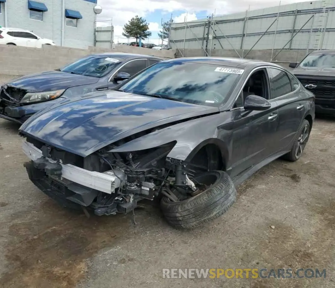 1 Фотография поврежденного автомобиля KMHL44J22PA247366 HYUNDAI SONATA 2023