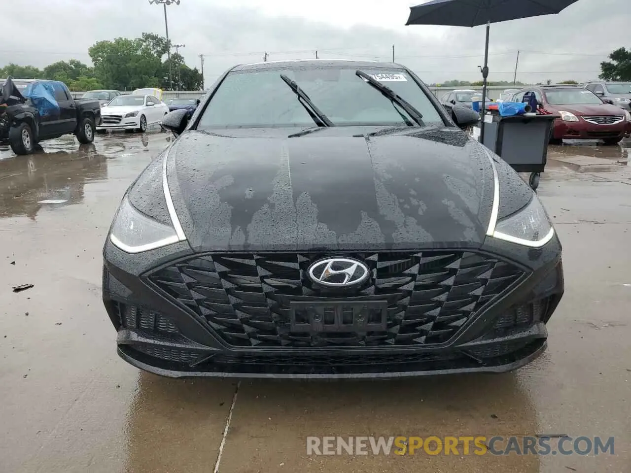 5 Photograph of a damaged car KMHL44J22PA263924 HYUNDAI SONATA 2023
