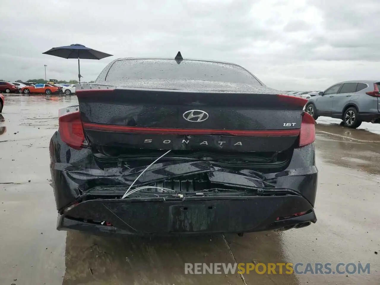 6 Photograph of a damaged car KMHL44J22PA263924 HYUNDAI SONATA 2023