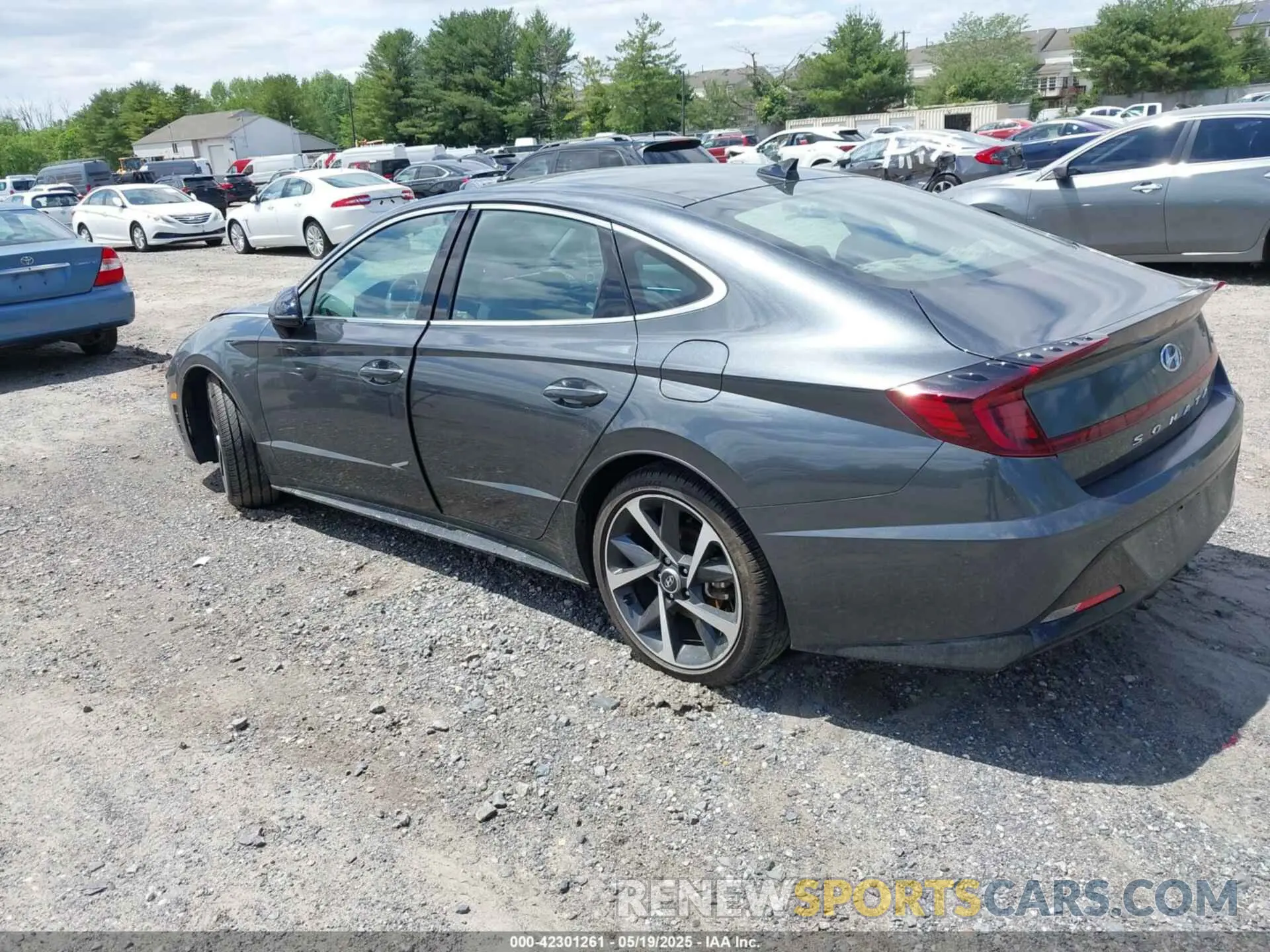3 Photograph of a damaged car KMHL44J23PA252401 HYUNDAI SONATA 2023