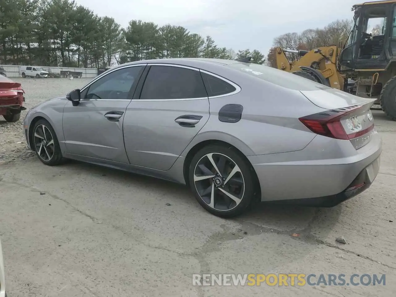 2 Photograph of a damaged car KMHL44J23PA259302 HYUNDAI SONATA 2023