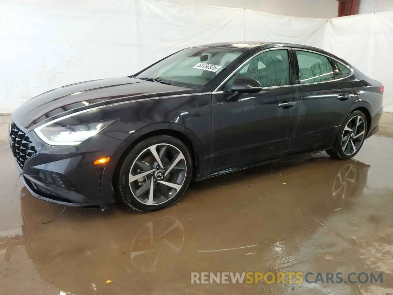 1 Photograph of a damaged car KMHL44J24PA273631 HYUNDAI SONATA 2023