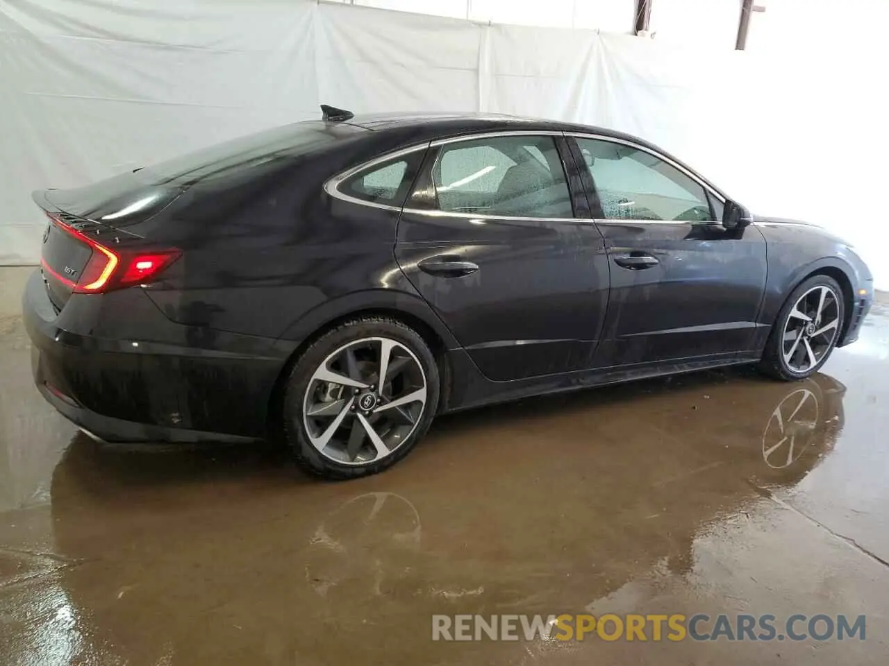 3 Photograph of a damaged car KMHL44J24PA273631 HYUNDAI SONATA 2023
