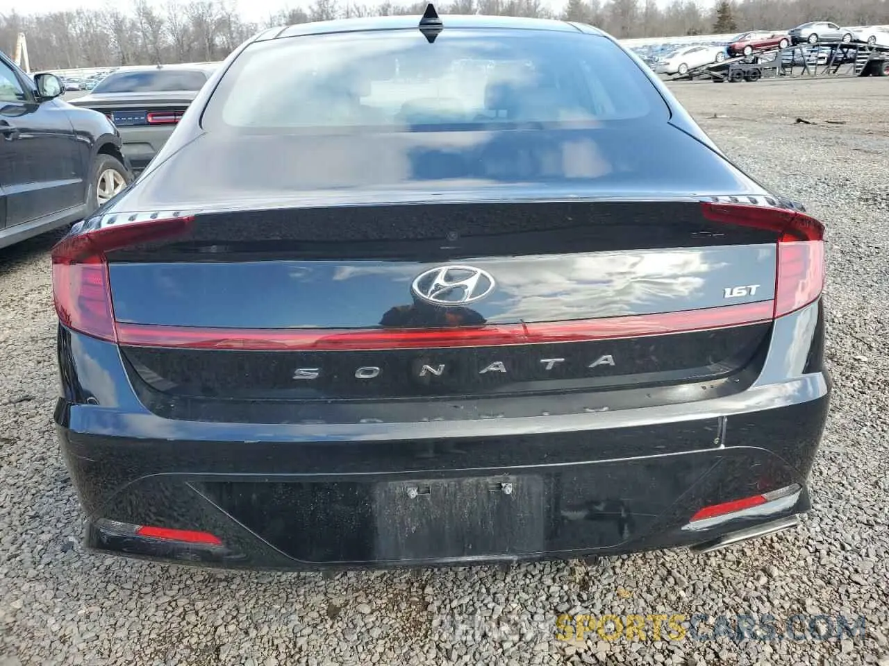 6 Photograph of a damaged car KMHL44J24PA336047 HYUNDAI SONATA 2023