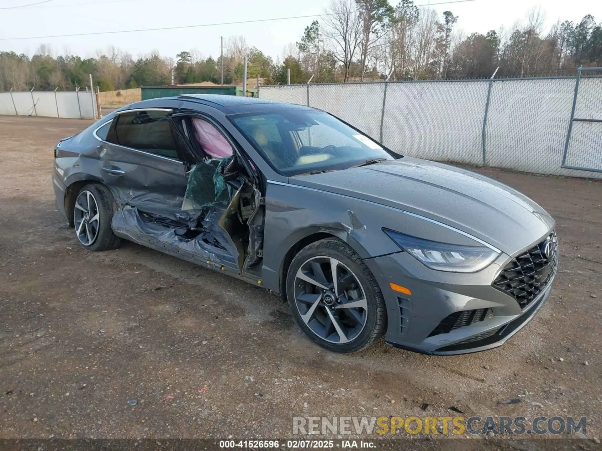 1 Фотография поврежденного автомобиля KMHL44J25PA276957 HYUNDAI SONATA 2023