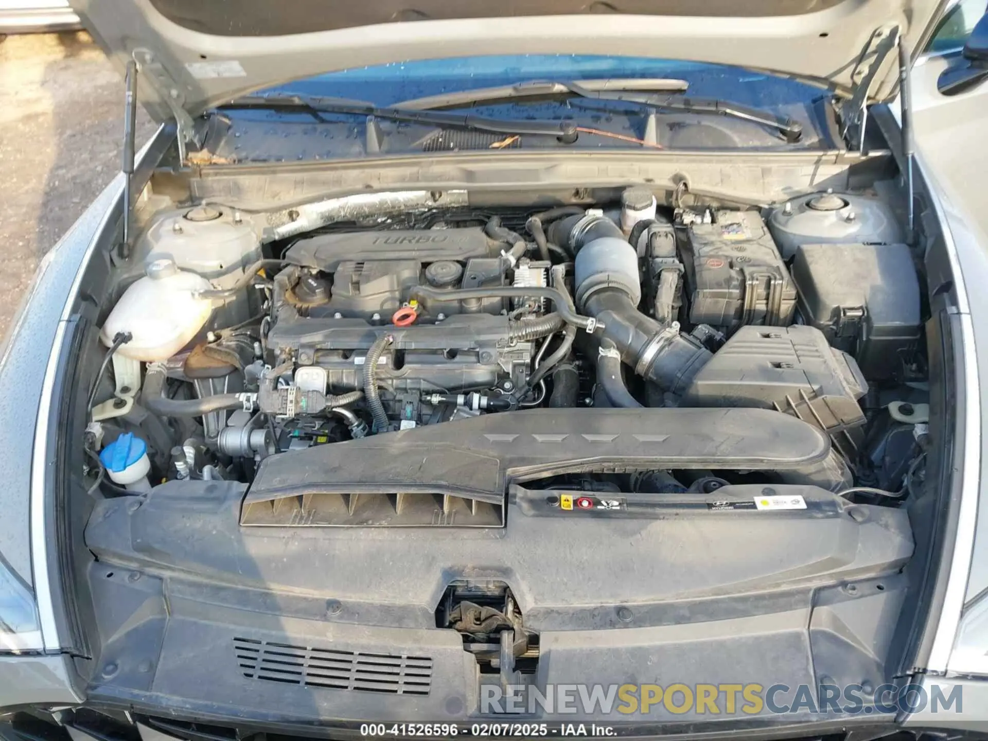 10 Фотография поврежденного автомобиля KMHL44J25PA276957 HYUNDAI SONATA 2023