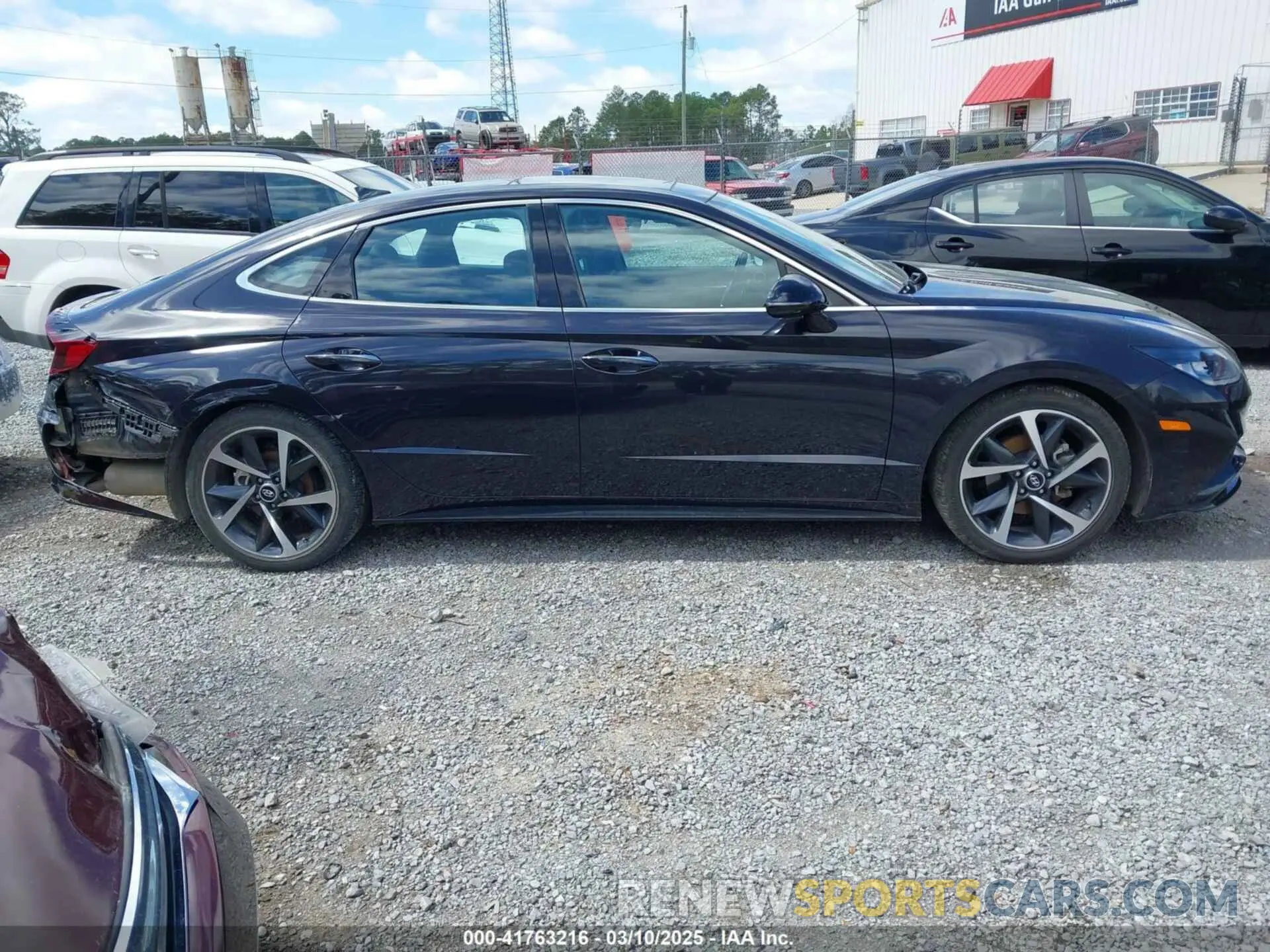 13 Photograph of a damaged car KMHL44J25PA283908 HYUNDAI SONATA 2023