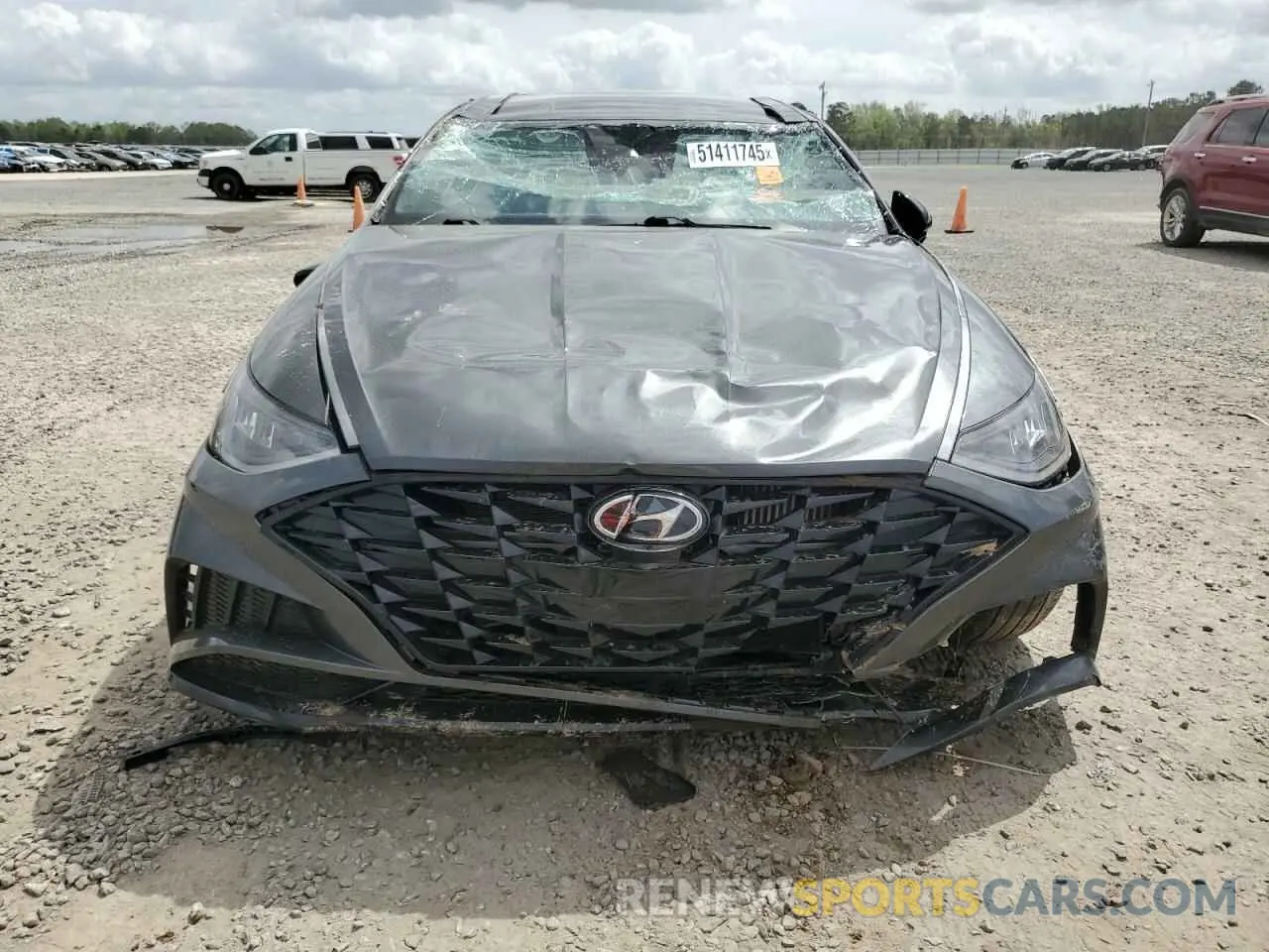 5 Photograph of a damaged car KMHL44J27PA264535 HYUNDAI SONATA 2023