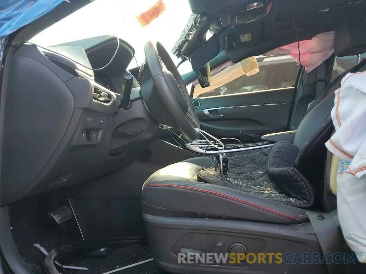 7 Photograph of a damaged car KMHL44J27PA264535 HYUNDAI SONATA 2023