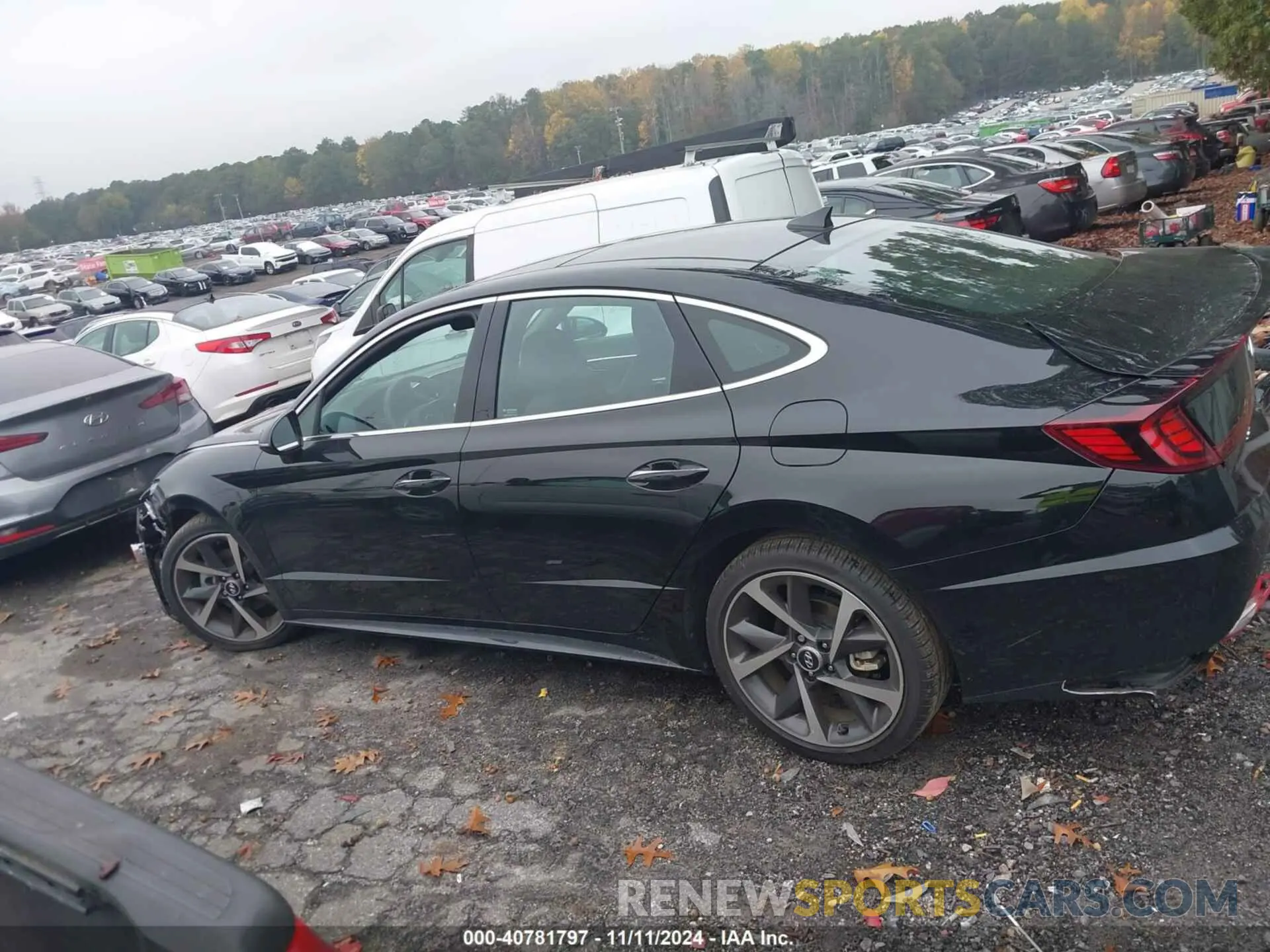 14 Photograph of a damaged car KMHL44J27PA337046 HYUNDAI SONATA 2023