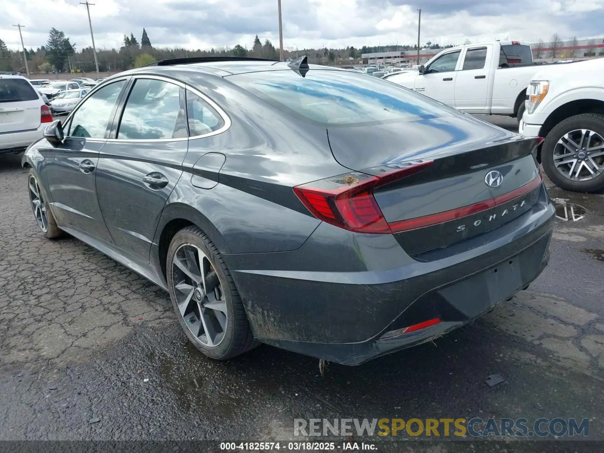 3 Photograph of a damaged car KMHL44J28PA264205 HYUNDAI SONATA 2023