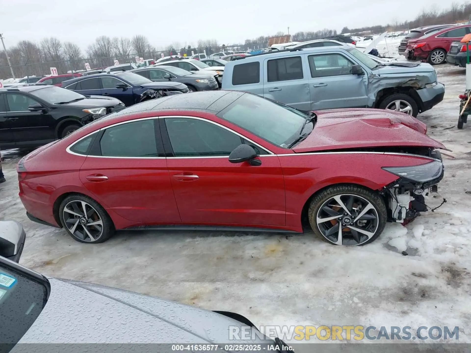 14 Фотография поврежденного автомобиля KMHL44J2XPA335792 HYUNDAI SONATA 2023