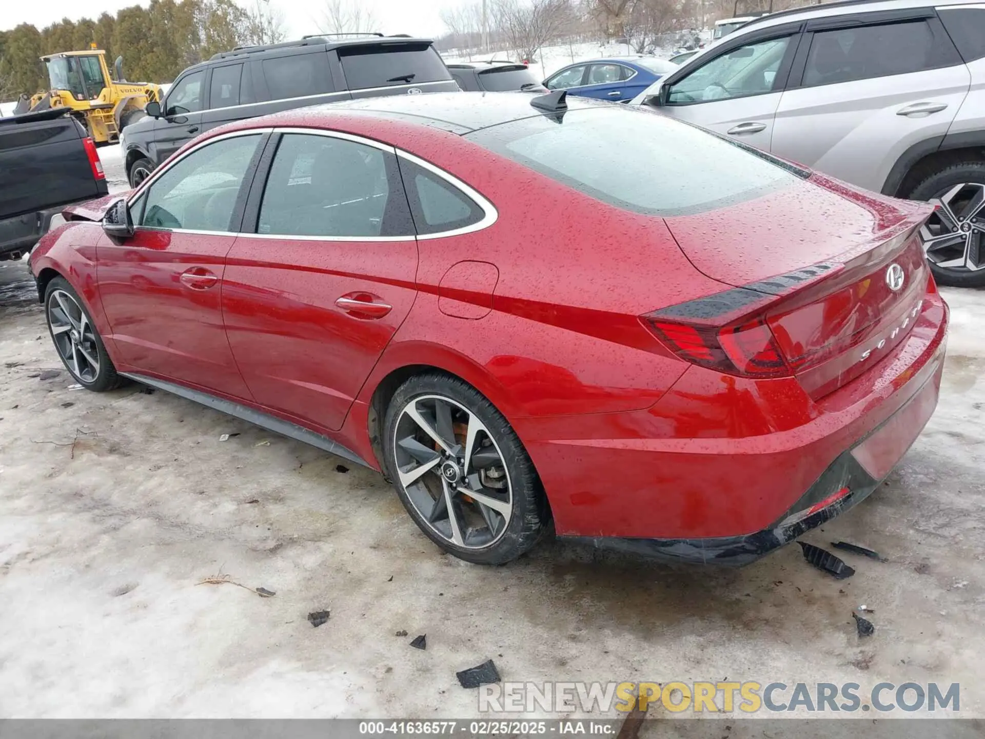 3 Фотография поврежденного автомобиля KMHL44J2XPA335792 HYUNDAI SONATA 2023