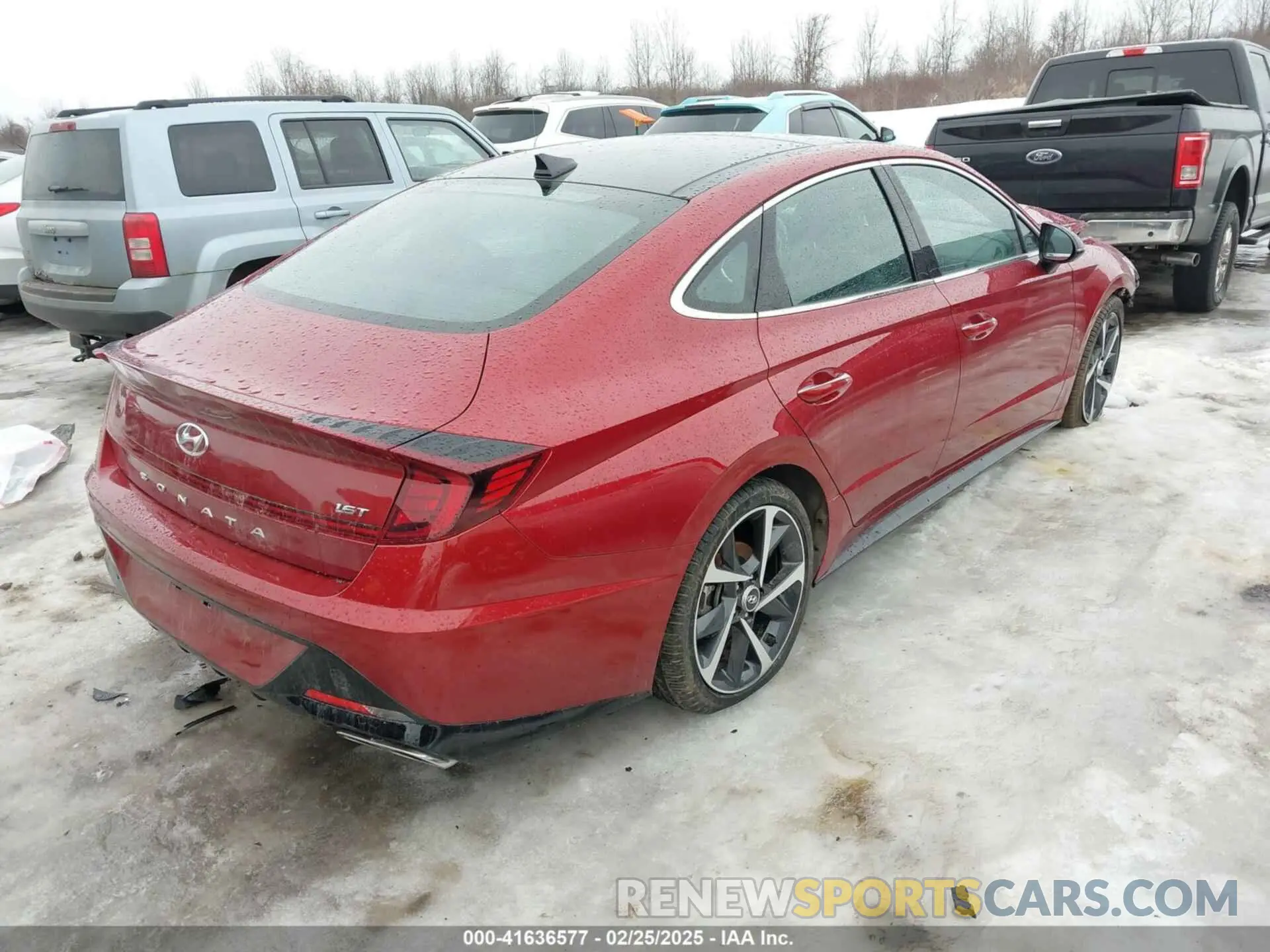 4 Фотография поврежденного автомобиля KMHL44J2XPA335792 HYUNDAI SONATA 2023