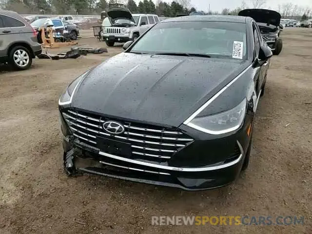 13 Photograph of a damaged car KMHL54JJ1PA083452 HYUNDAI SONATA 2023