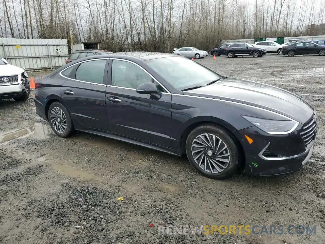 4 Photograph of a damaged car KMHL54JJ2PA055708 HYUNDAI SONATA 2023