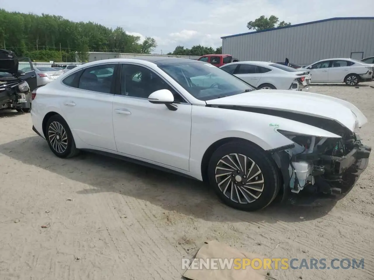 4 Фотография поврежденного автомобиля KMHL54JJ3PA083226 HYUNDAI SONATA 2023