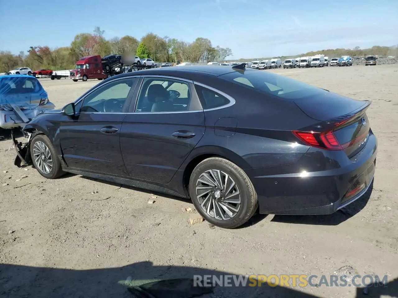 2 Фотография поврежденного автомобиля KMHL54JJ4PA083235 HYUNDAI SONATA 2023