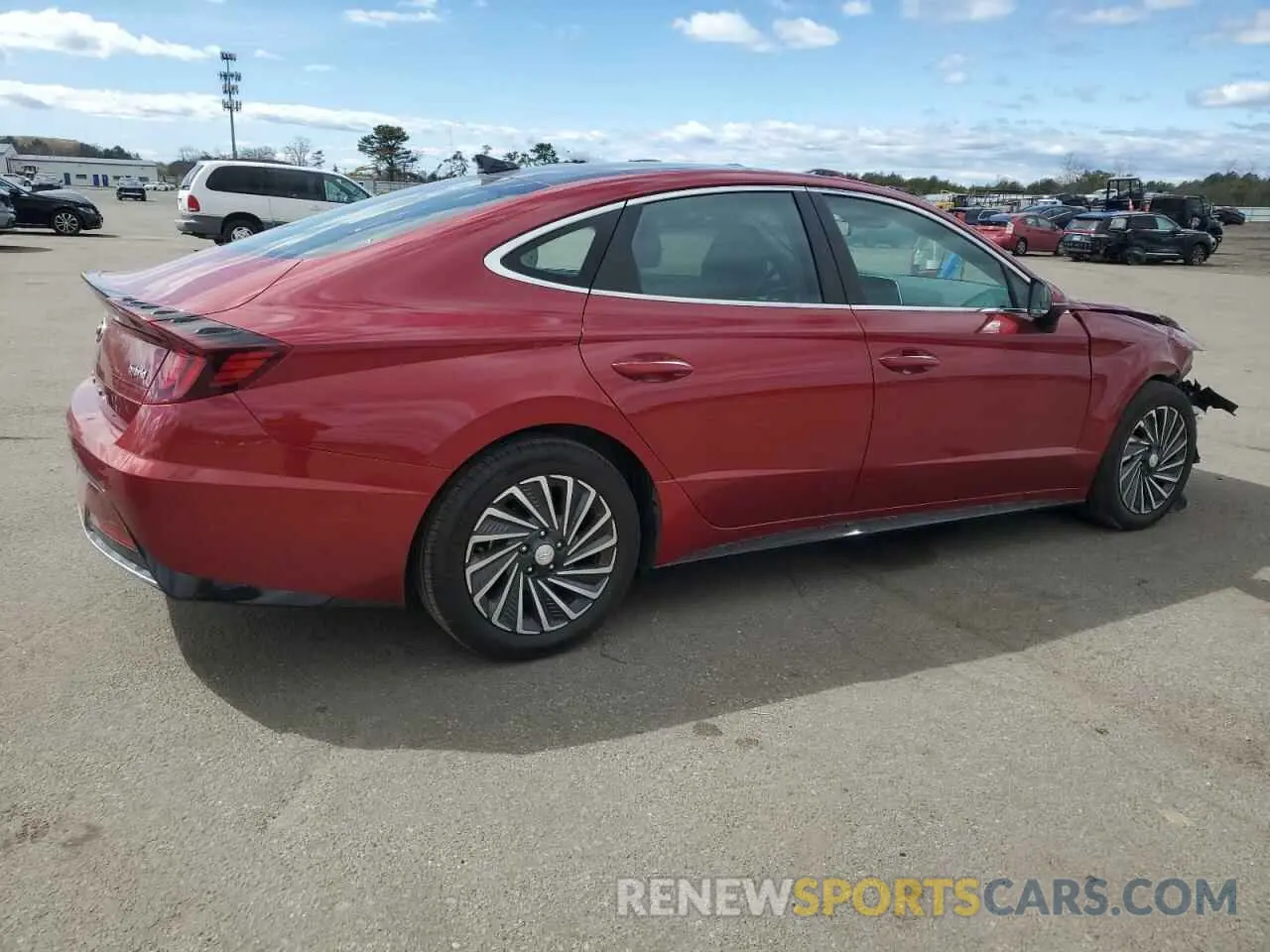 3 Photograph of a damaged car KMHL54JJ6PA058093 HYUNDAI SONATA 2023