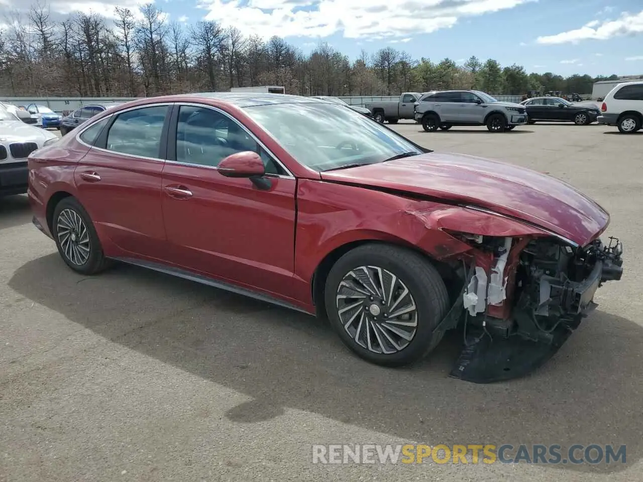 4 Photograph of a damaged car KMHL54JJ6PA058093 HYUNDAI SONATA 2023