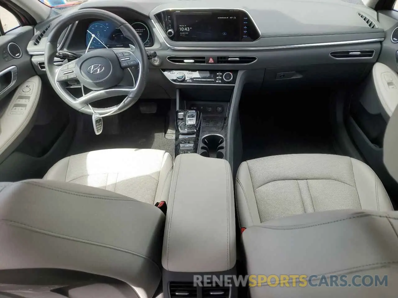 8 Photograph of a damaged car KMHL54JJ6PA058093 HYUNDAI SONATA 2023