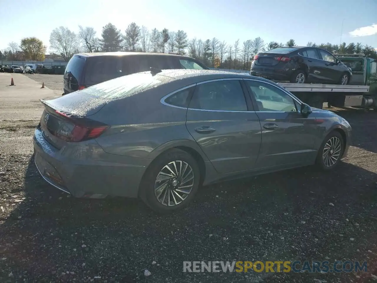 3 Photograph of a damaged car KMHL54JJ7PA054831 HYUNDAI SONATA 2023