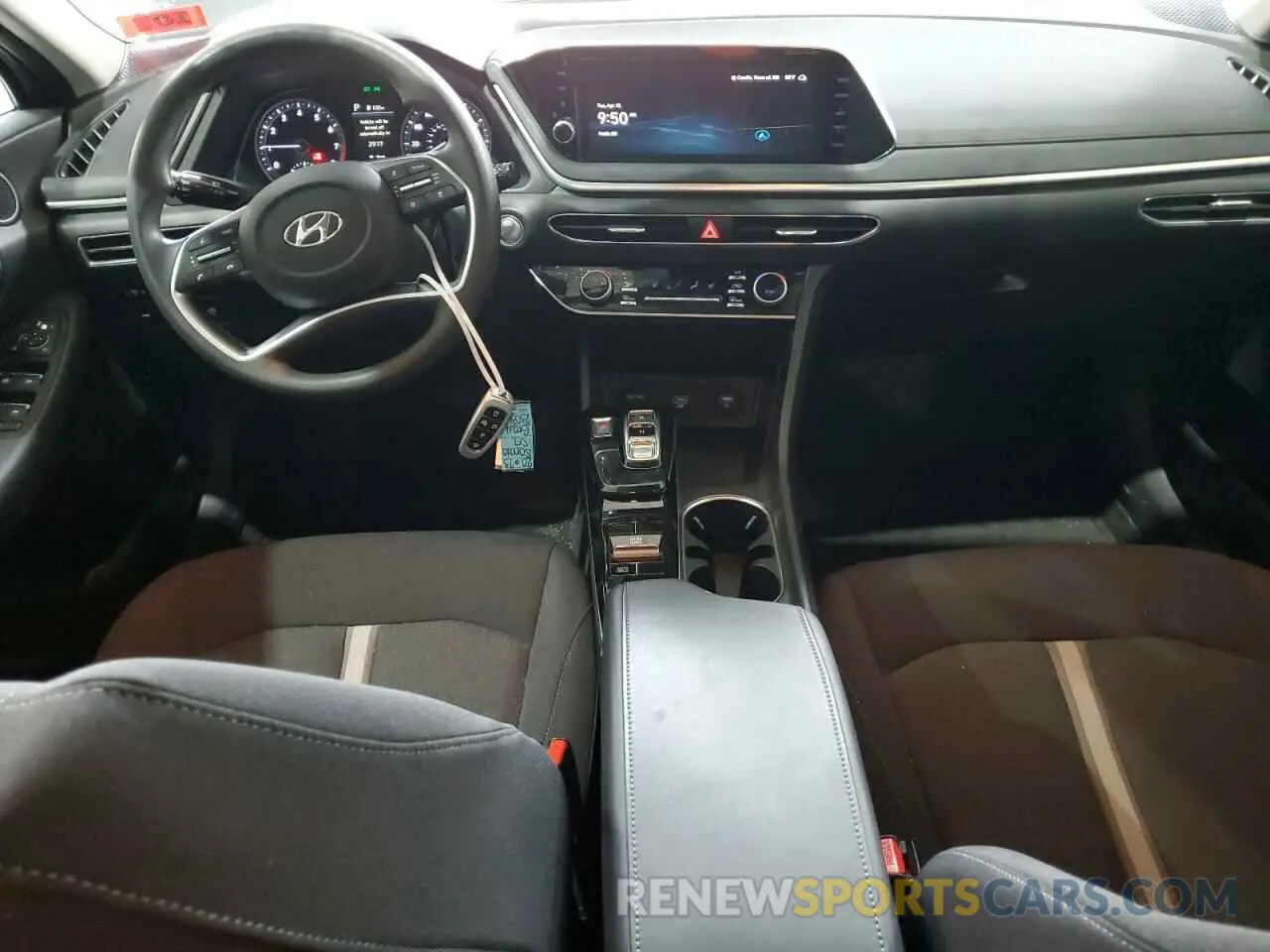 8 Фотография поврежденного автомобиля KMHL64JA0PA253376 HYUNDAI SONATA 2023
