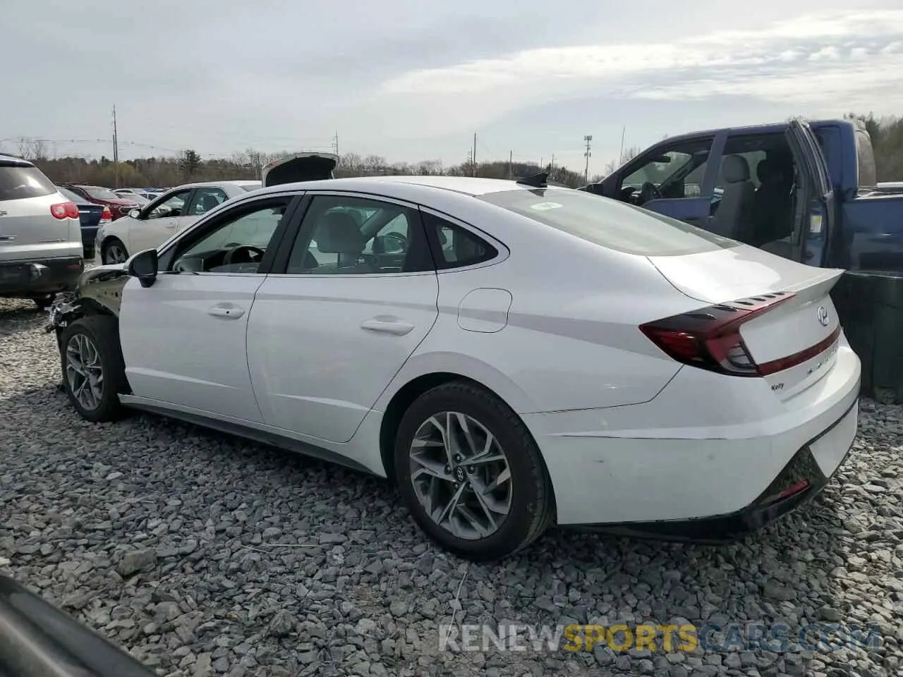 2 Photograph of a damaged car KMHL64JA0PA255970 HYUNDAI SONATA 2023