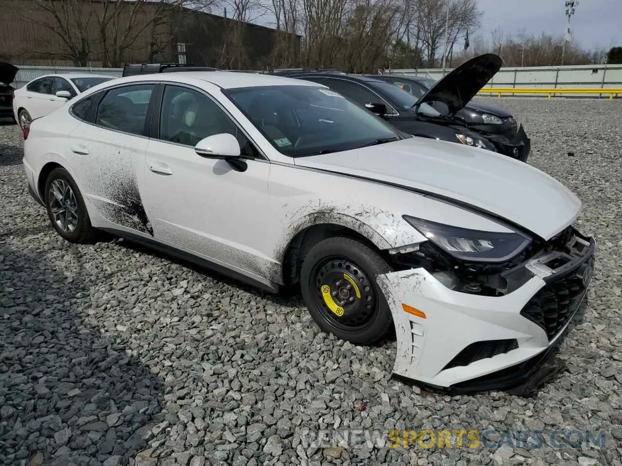 4 Photograph of a damaged car KMHL64JA0PA255970 HYUNDAI SONATA 2023
