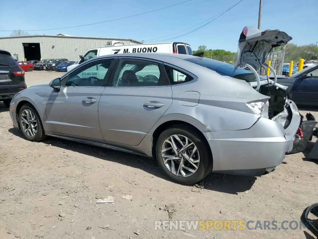 2 Photograph of a damaged car KMHL64JA0PA269996 HYUNDAI SONATA 2023