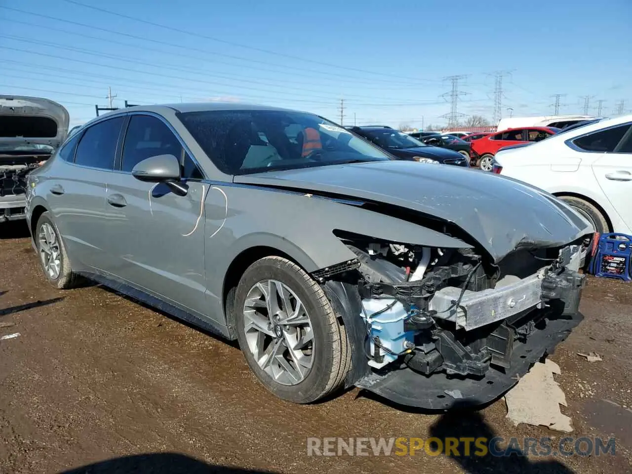 4 Photograph of a damaged car KMHL64JA0PA290220 HYUNDAI SONATA 2023