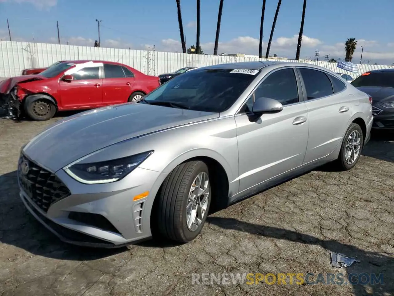 1 Фотография поврежденного автомобиля KMHL64JA0PA304942 HYUNDAI SONATA 2023