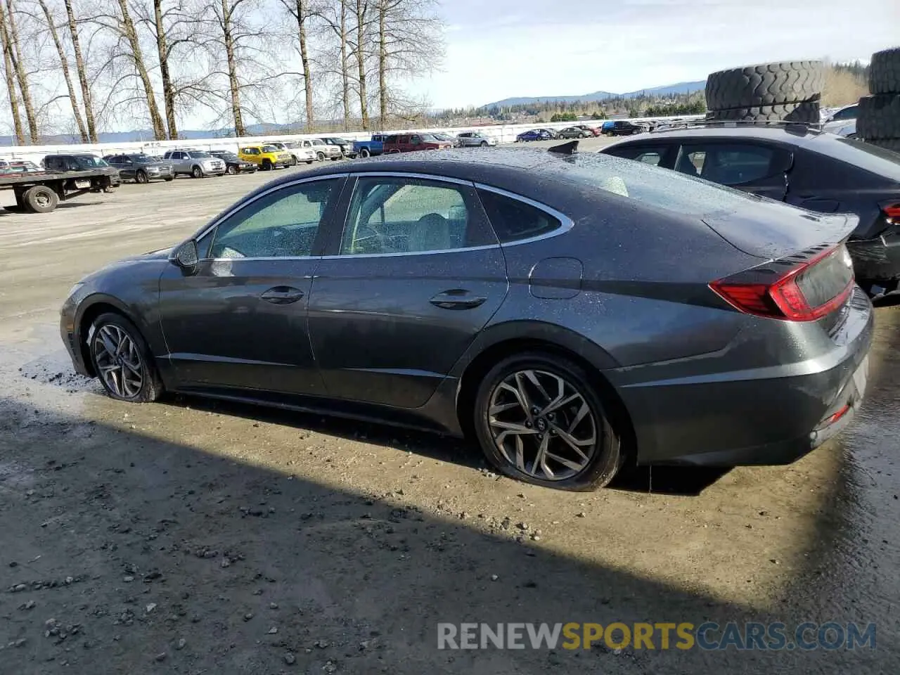 2 Photograph of a damaged car KMHL64JA0PA318856 HYUNDAI SONATA 2023
