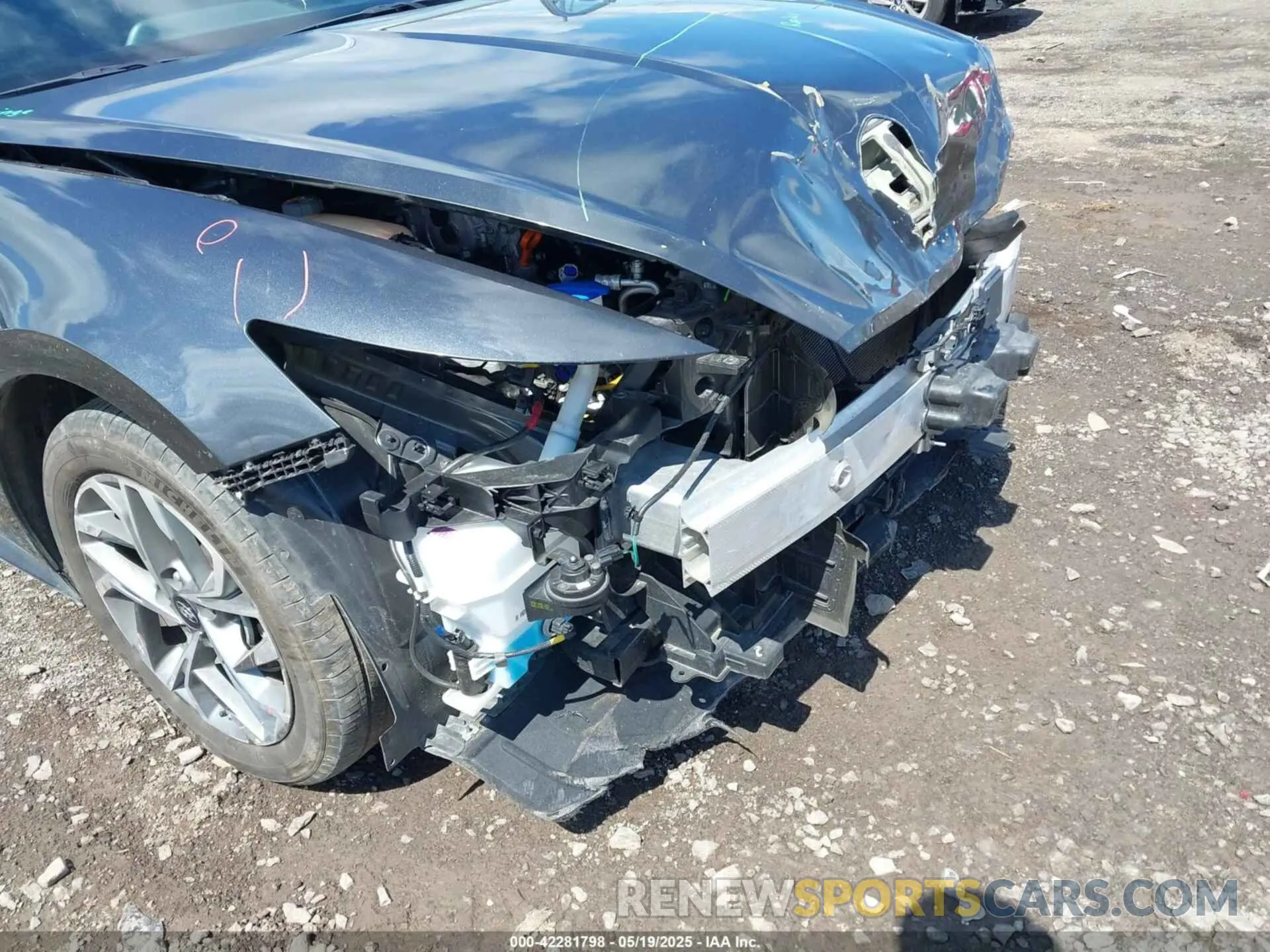 6 Photograph of a damaged car KMHL64JA1PA259977 HYUNDAI SONATA 2023