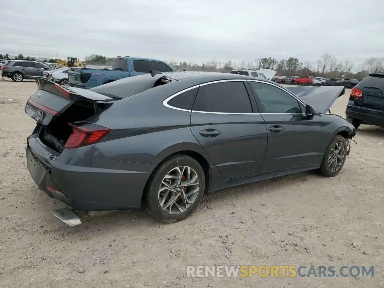 3 Photograph of a damaged car KMHL64JA1PA279873 HYUNDAI SONATA 2023