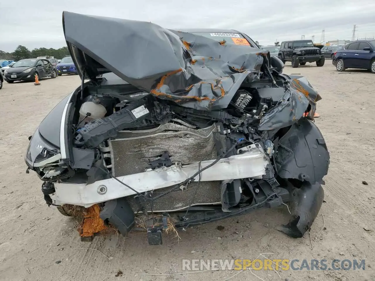 5 Photograph of a damaged car KMHL64JA1PA279873 HYUNDAI SONATA 2023