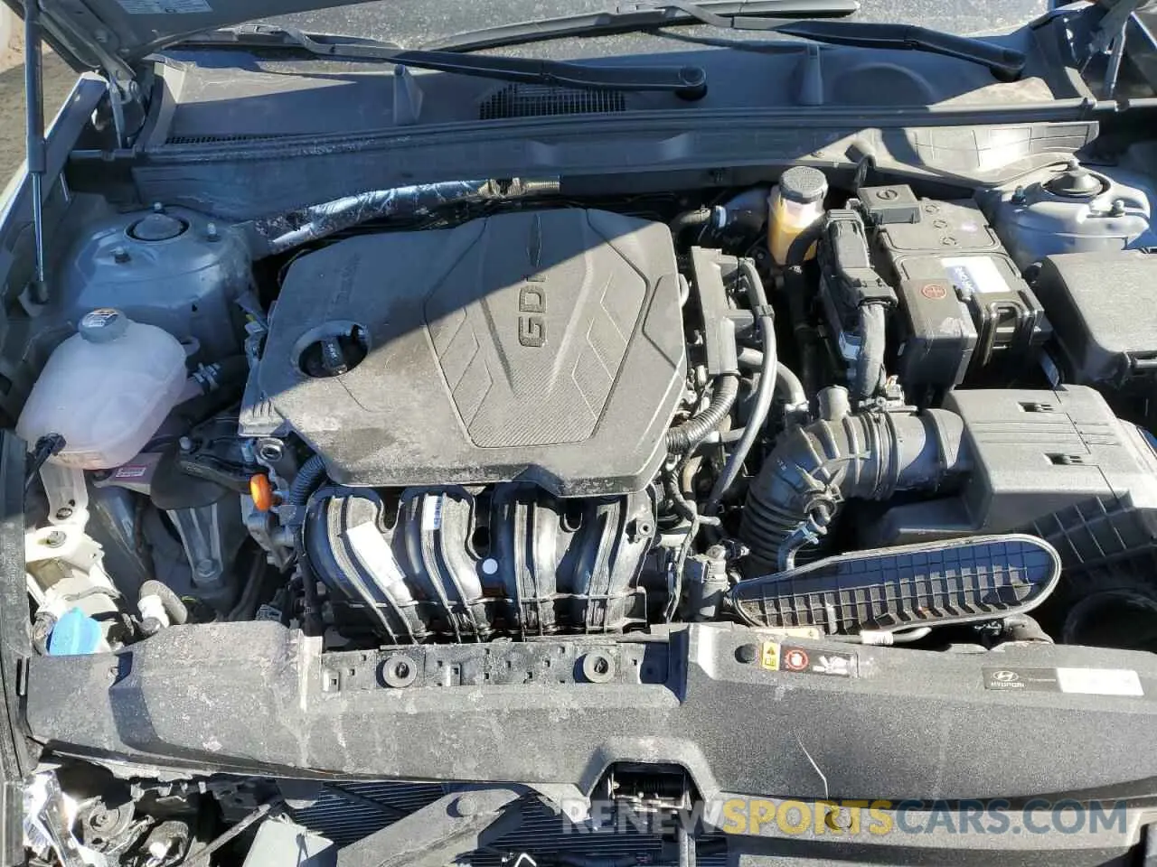 11 Photograph of a damaged car KMHL64JA1PA281476 HYUNDAI SONATA 2023
