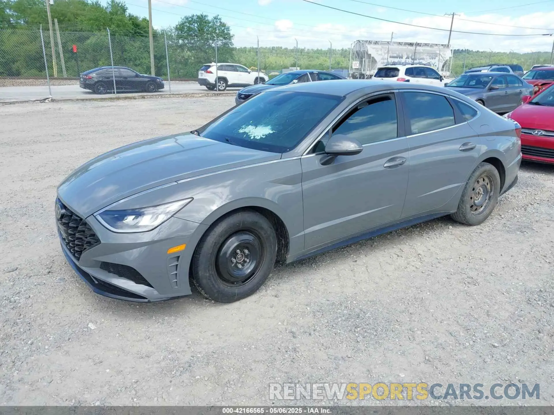 2 Photograph of a damaged car KMHL64JA1PA293790 HYUNDAI SONATA 2023