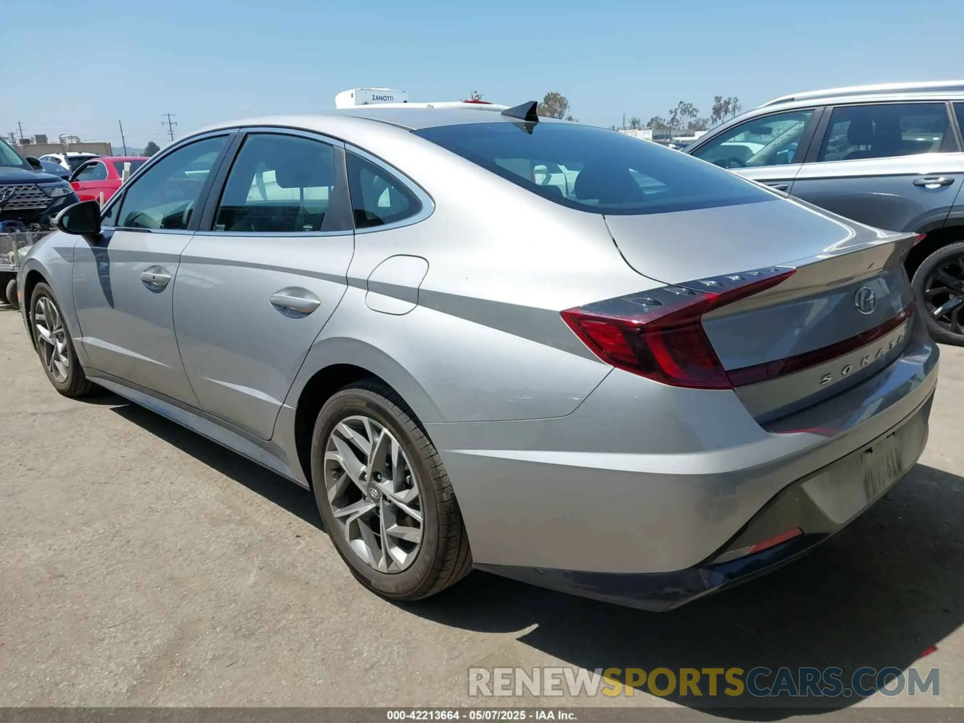 3 Фотография поврежденного автомобиля KMHL64JA1PA329347 HYUNDAI SONATA 2023