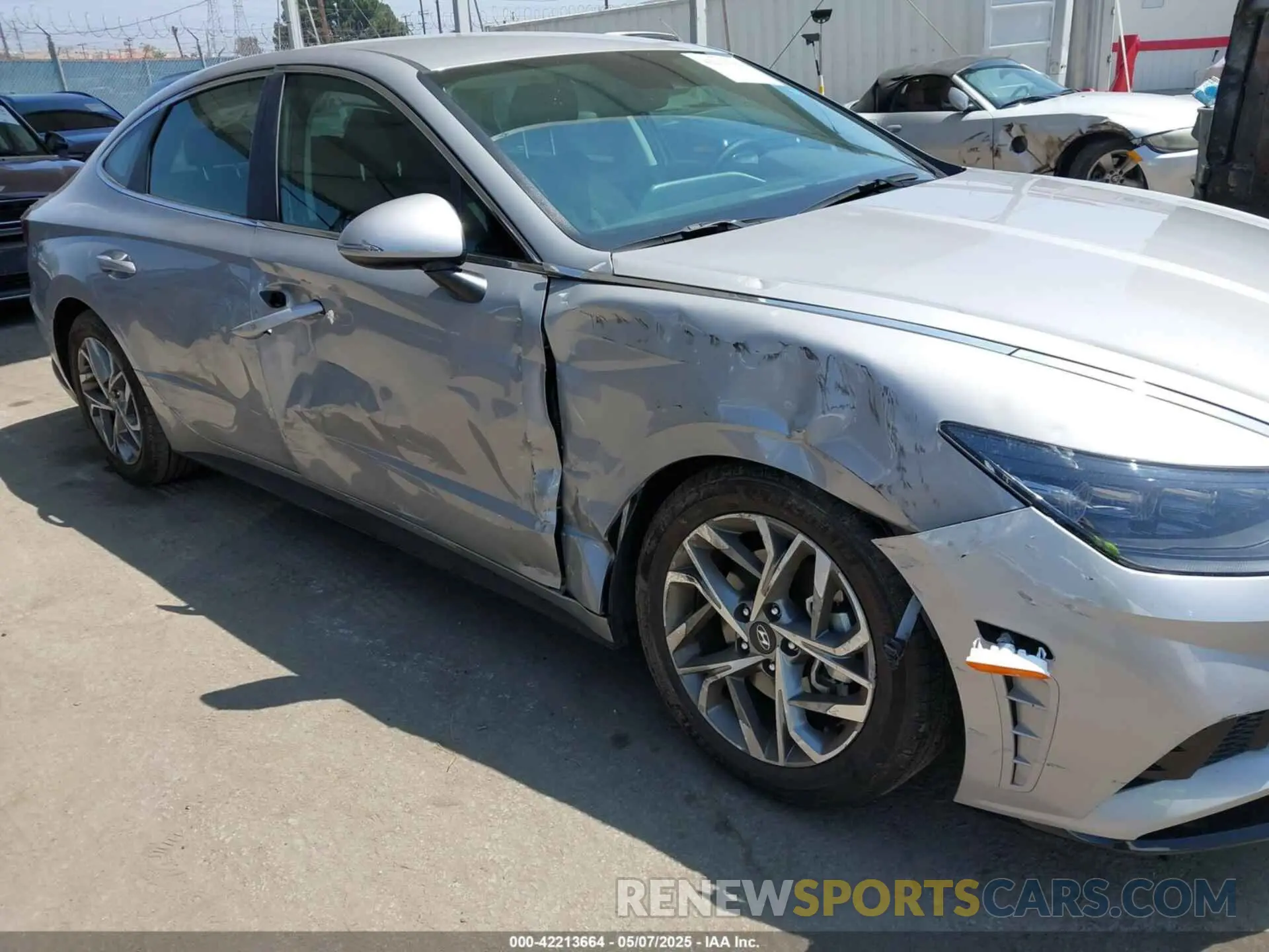 6 Фотография поврежденного автомобиля KMHL64JA1PA329347 HYUNDAI SONATA 2023