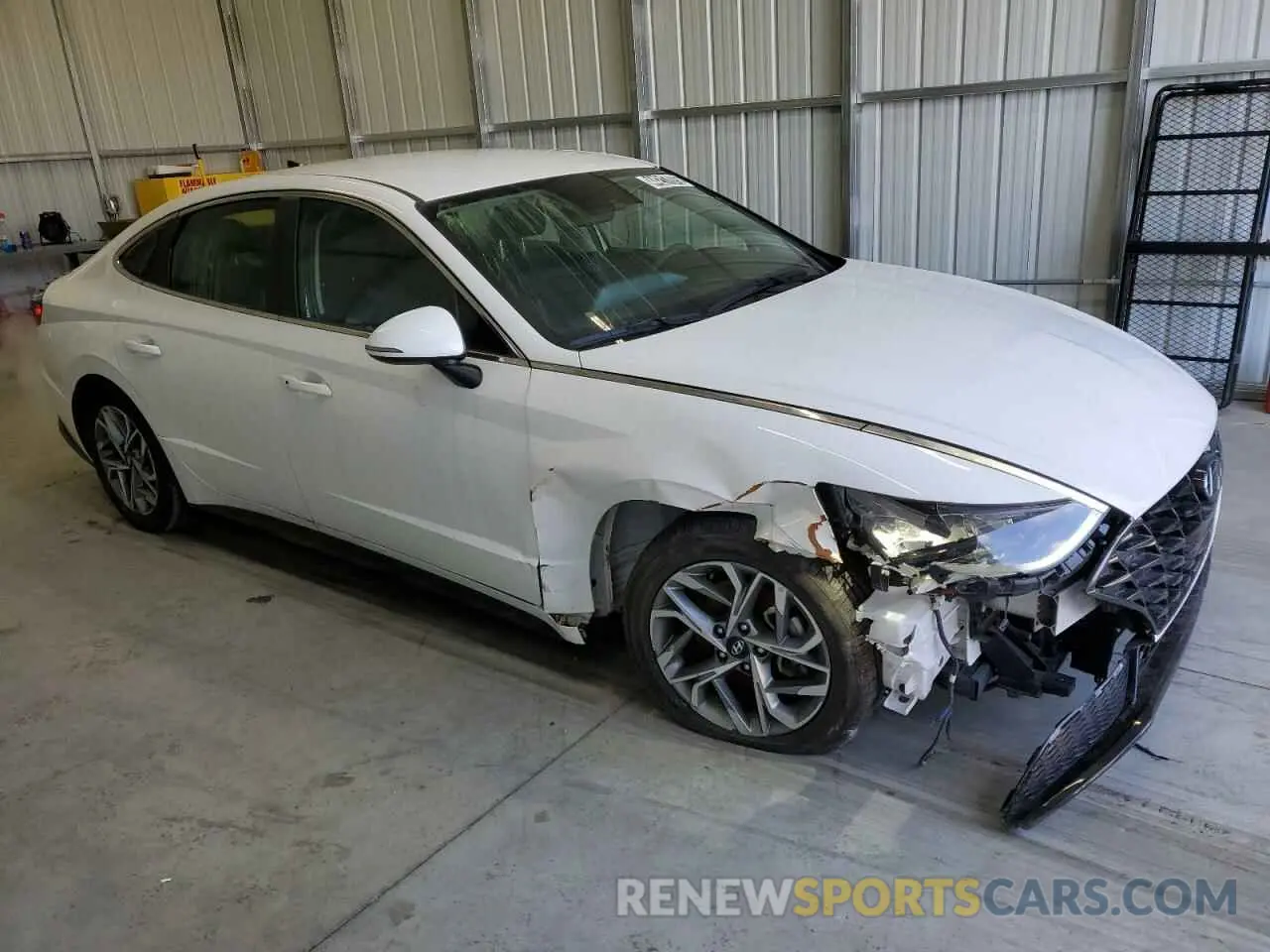 4 Фотография поврежденного автомобиля KMHL64JA2PA271717 HYUNDAI SONATA 2023