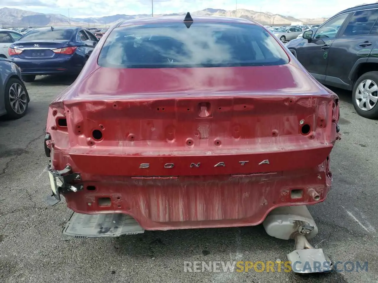 6 Фотография поврежденного автомобиля KMHL64JA2PA309219 HYUNDAI SONATA 2023