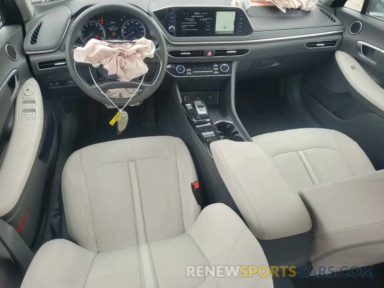 8 Photograph of a damaged car KMHL64JA2PA323217 HYUNDAI SONATA 2023