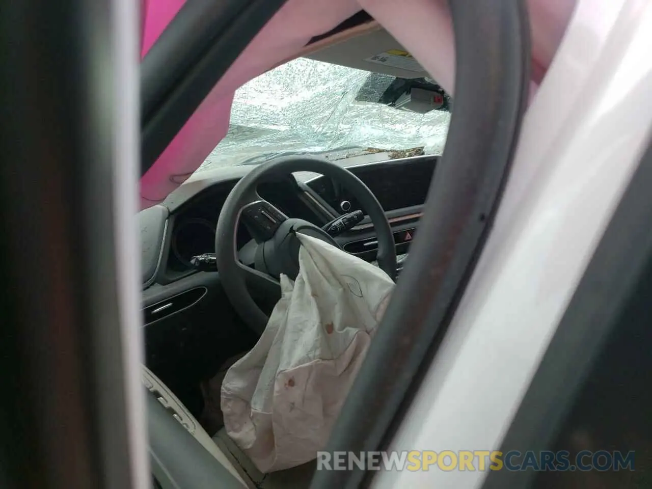 9 Photograph of a damaged car KMHL64JA3PA255056 HYUNDAI SONATA 2023
