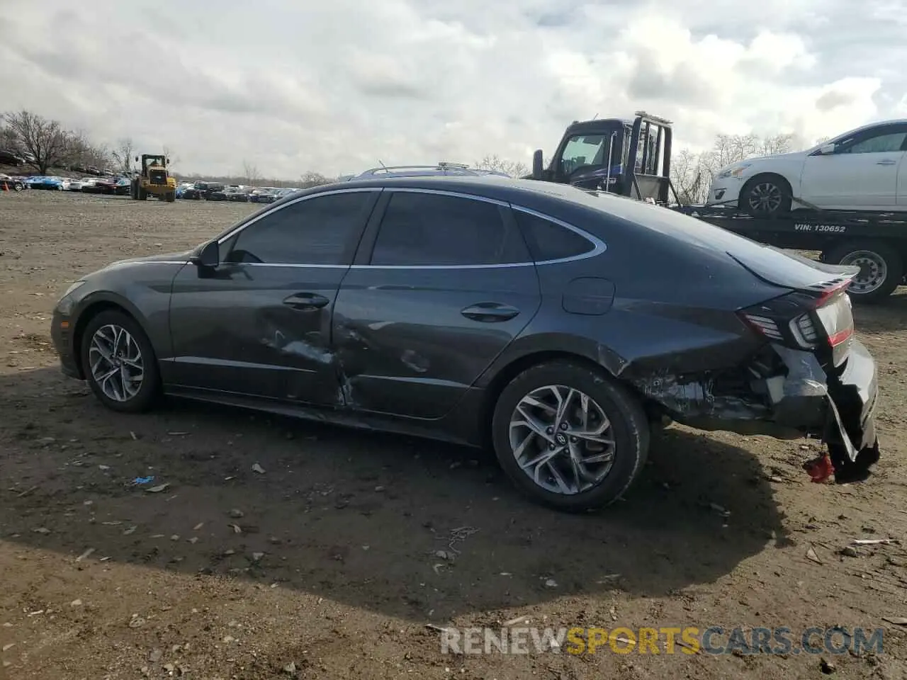 2 Фотография поврежденного автомобиля KMHL64JA3PA260421 HYUNDAI SONATA 2023