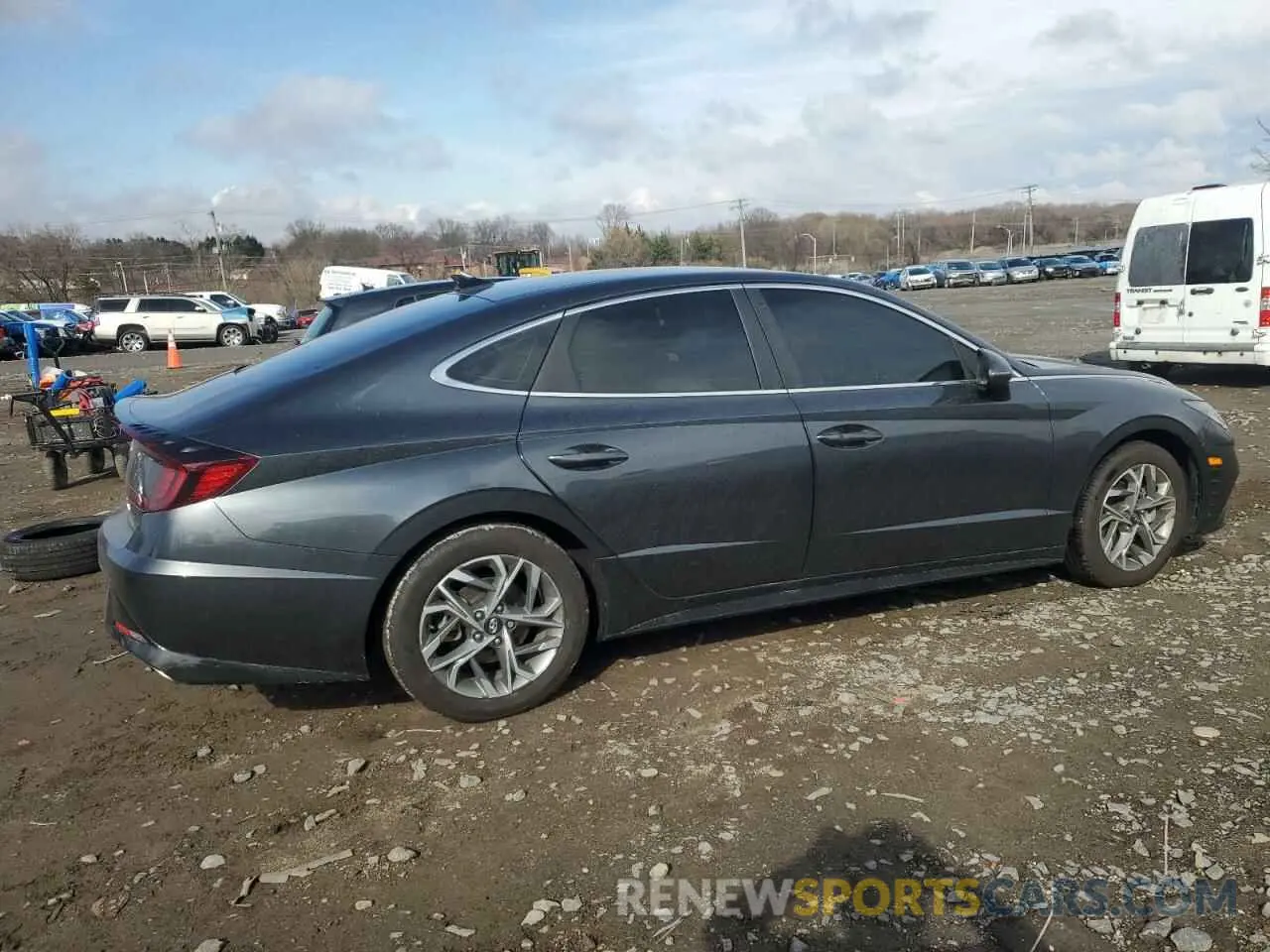 3 Фотография поврежденного автомобиля KMHL64JA3PA260421 HYUNDAI SONATA 2023
