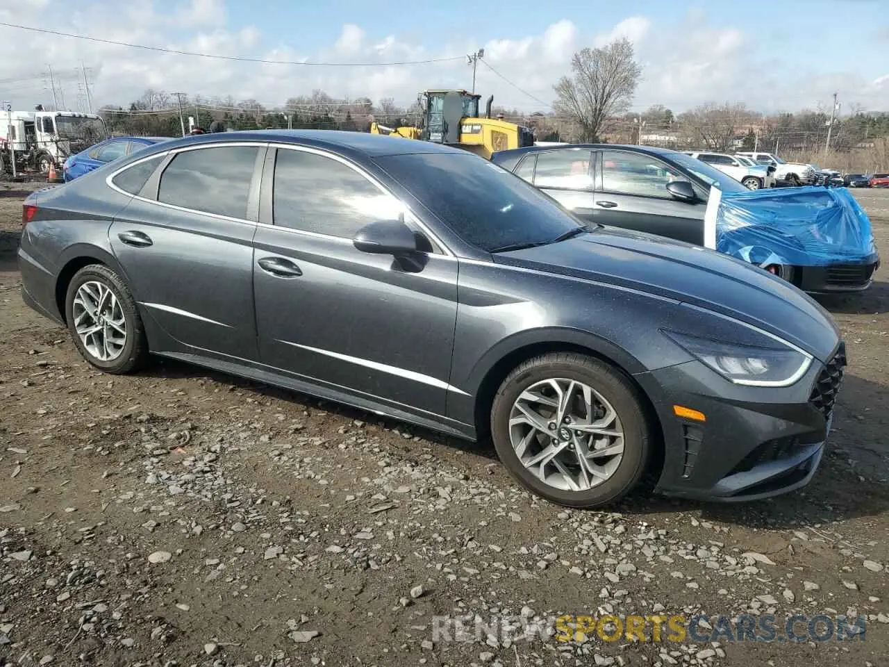 4 Фотография поврежденного автомобиля KMHL64JA3PA260421 HYUNDAI SONATA 2023